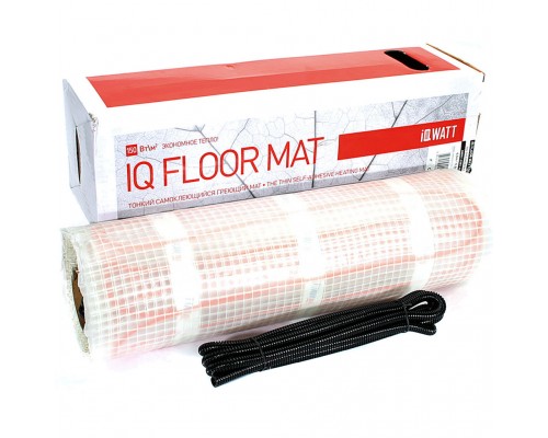 IQWATT FLOOR MAT 5,0m2 - теплый пол под плитку на 5м2